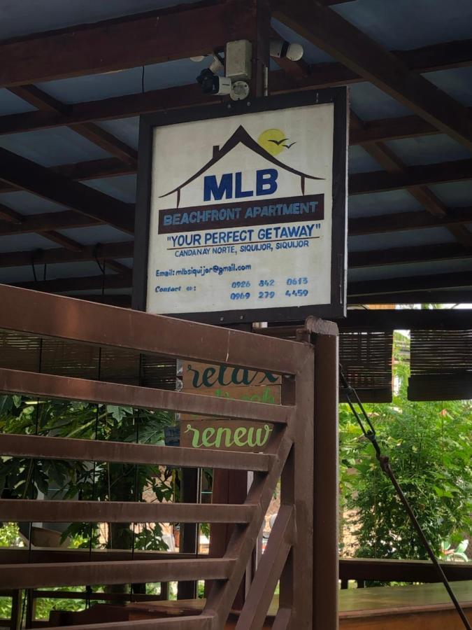 Mlb Beachfront Apartment Đảo Đảo Siquijor Ngoại thất bức ảnh